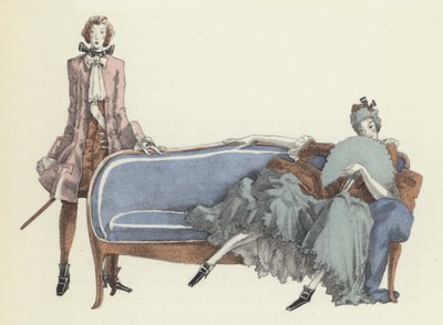 Ilustración para Cándido de Voltaire de Sylvain Sauvage